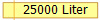 25000 Liter