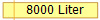 8000 Liter